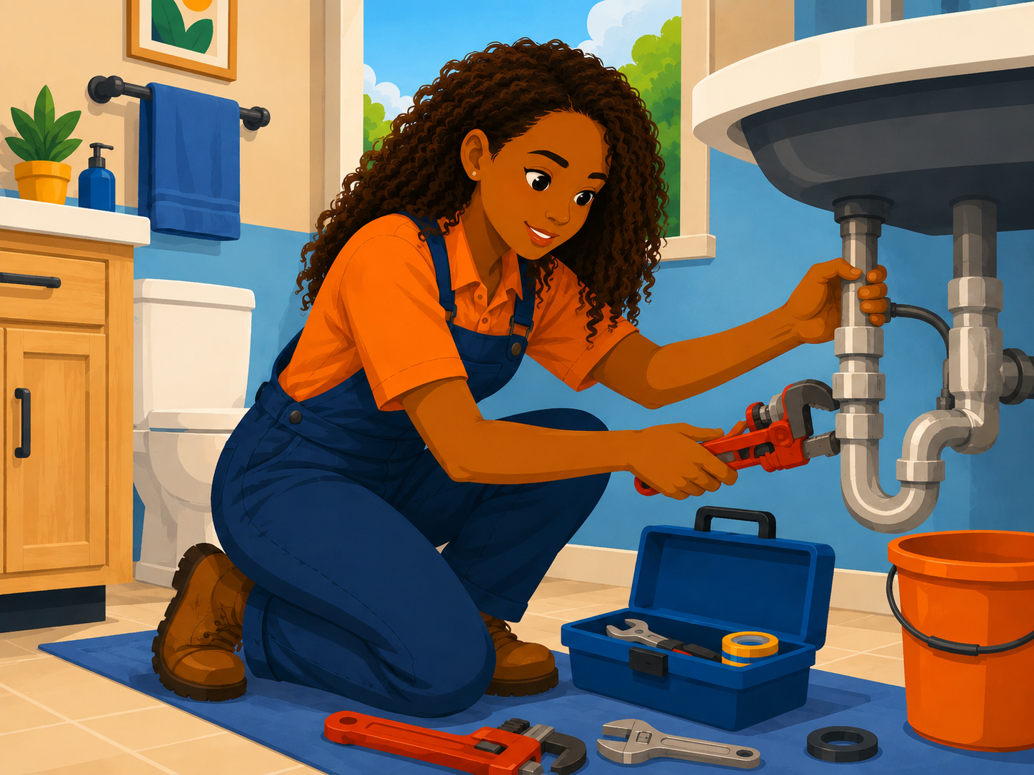 Plumbing work